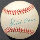 Hank Aaron signed Official NL National League Baseball autograph ~ PSA Sticker