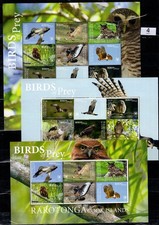 / RAROTONGA 2018 - MNH - AVES - BÚHOS