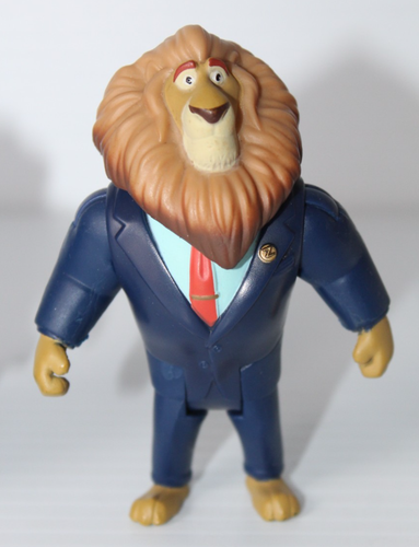Lot 4 Tomy Zootopia Movie Action Figures Toys Elephant Rhino Cheetah Lion Disney - Picture 5 of 22