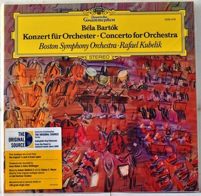 AUDIOPHILE DGG ORIGINAL SOURCE BARTOK ''C.to x Orchestra'' 180g G/F No. #2860 SS