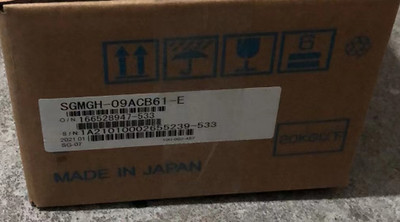 ONE New Yaskawa Servo Motor SGMGH-09ACB61-E