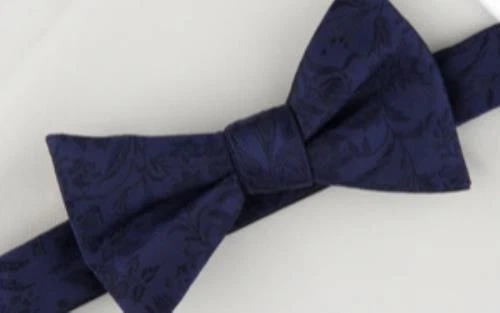 Bar III Para Hombres 2 Piezas Edken Pajarita Bolsillo Cuadrado Set Corbata Azul Marino Nuevo 13S22-3001 Foto 2 de 3