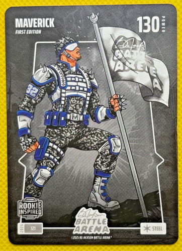 [Maverick/Cooper Flagg] Bo Jackson [Battle Arena] #121 Steel 2026 1st Edition RC