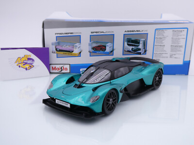 Maisto 31465 # Aston Martin Valkyrie Baujahr 2021 in '' racinggrünmetallic '' 1:18