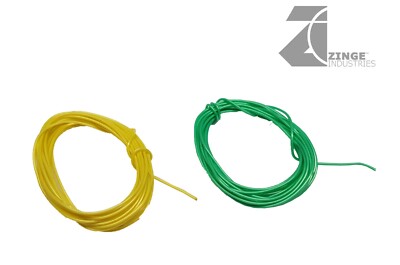 Zinge Industries 2m grün und gelb dünner Draht Elektronik Neu E-WRE02