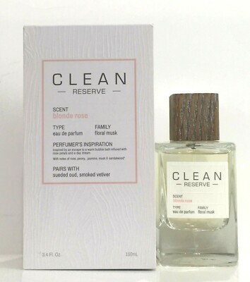 Clean Reserve Blonde Rose Eau De Parfum fl oz 100 ml Spray