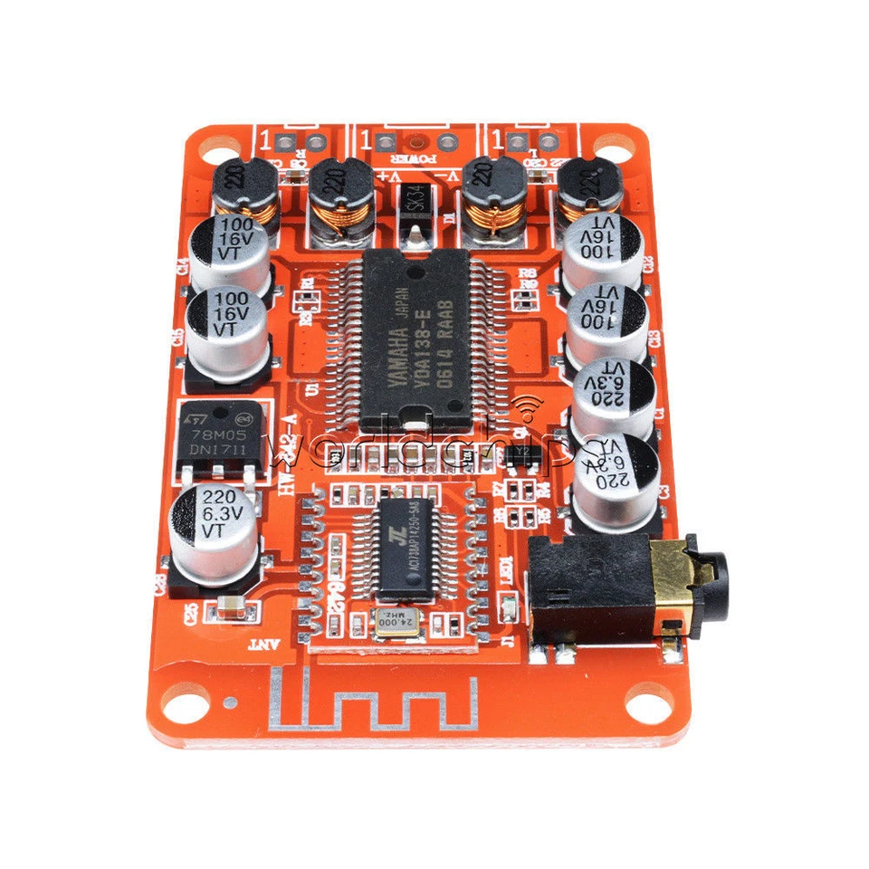 15W*2 Dual Channel YDA138 D Class Yamaha HF187 Bluetooth Amplifier Stereo Board - Image 4 of 4