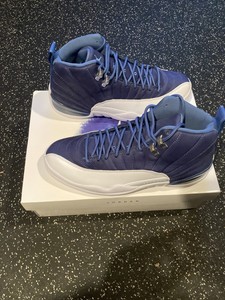 jordan 12 mens blue