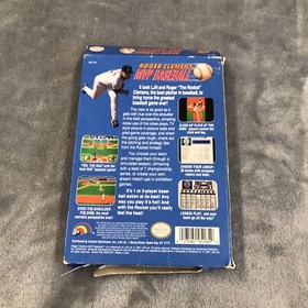 Roger Clemens MVP Baseball (Nintendo NES, 1991) Game and Original Box Tested