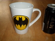 DC COMICS BATMAN LOGO, Ceramic Coffee Mug / Cup, VINTAGE