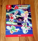 Mario Tennis Aces Rare Promo Sticker Set Aufkleber Gamescom 2018 Nintendo  