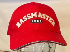B.A.S.S. Bass Anglers Sportsman Society Bassmaster Fishing RARE Golf Hat Cap NEW