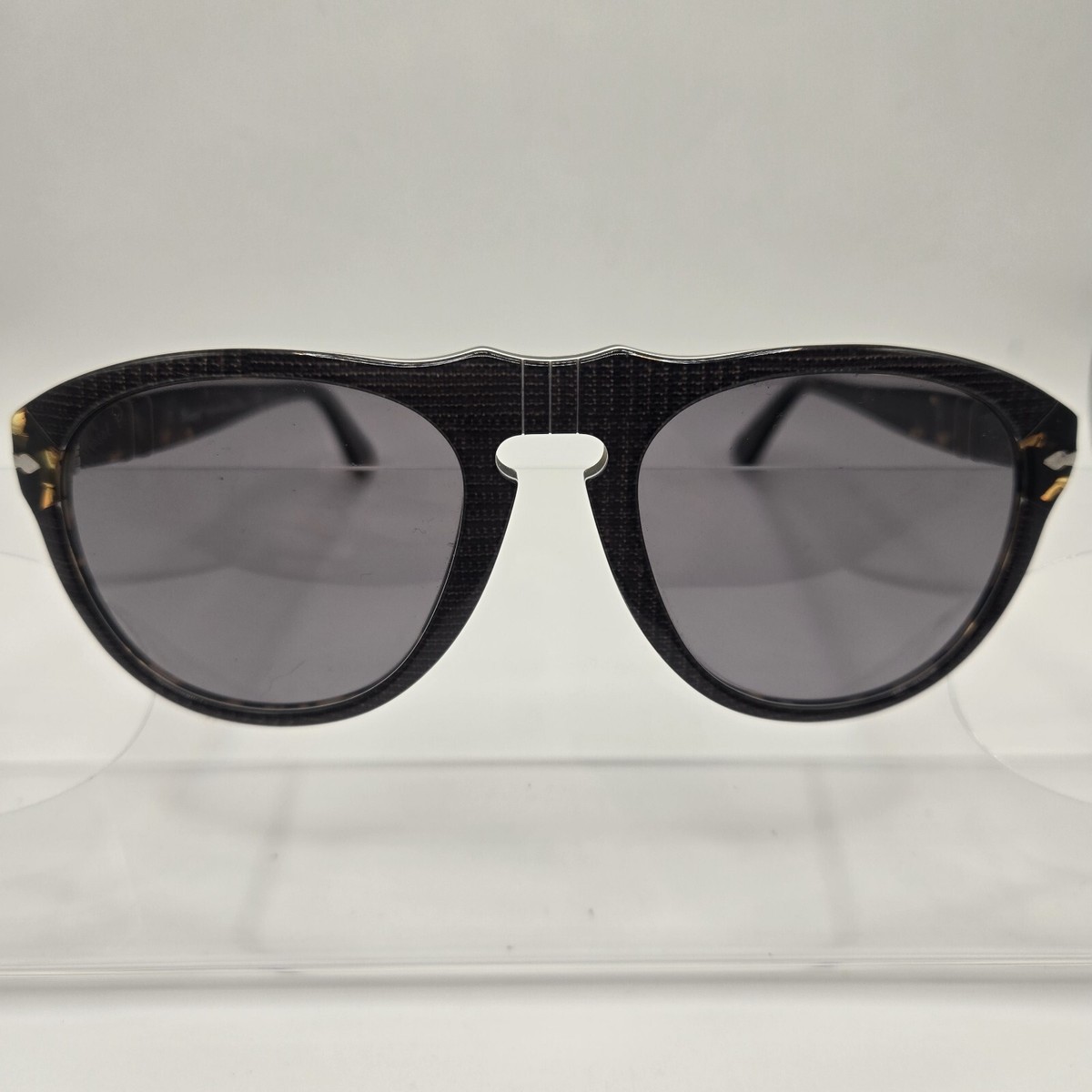 PERSOL SUNGLASSES 0649 Steve McQueen 1093P2 GRAY POLARIZED 54 mm