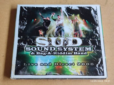Sud Sound System & Bag-a-Riddim LIVE AND DIRECT 2006 CD + DVD Digipack