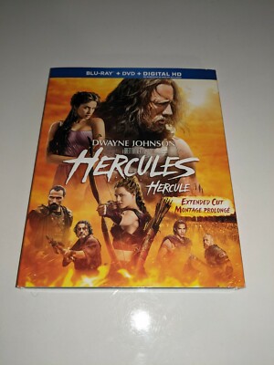 Hercules (Blu-ray/DVD combo, Extended Cut) - Tested! Free Shipping!!