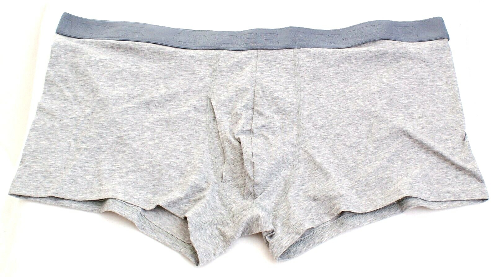 Under Armour UA Microthread Cotton Gray 3" Boxerjock Boxer Brief