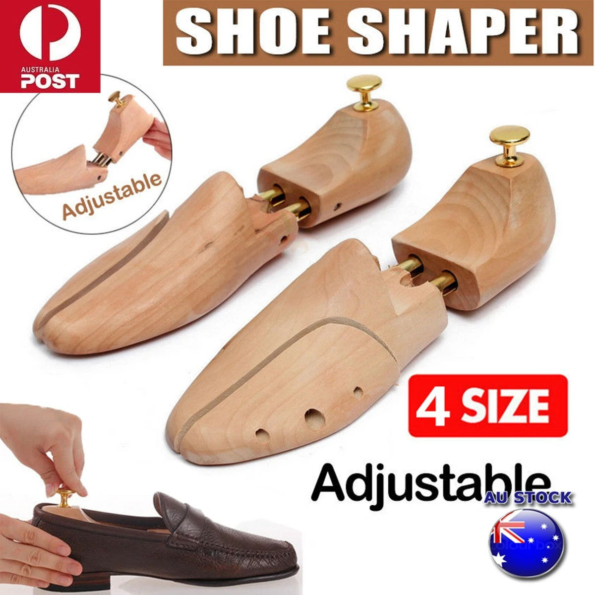 Wooden shoe shop shape keeper