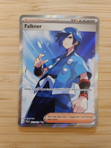 Falkner 251/193 Paldea Evolved (PAL) NM Full Art Pokemon Card