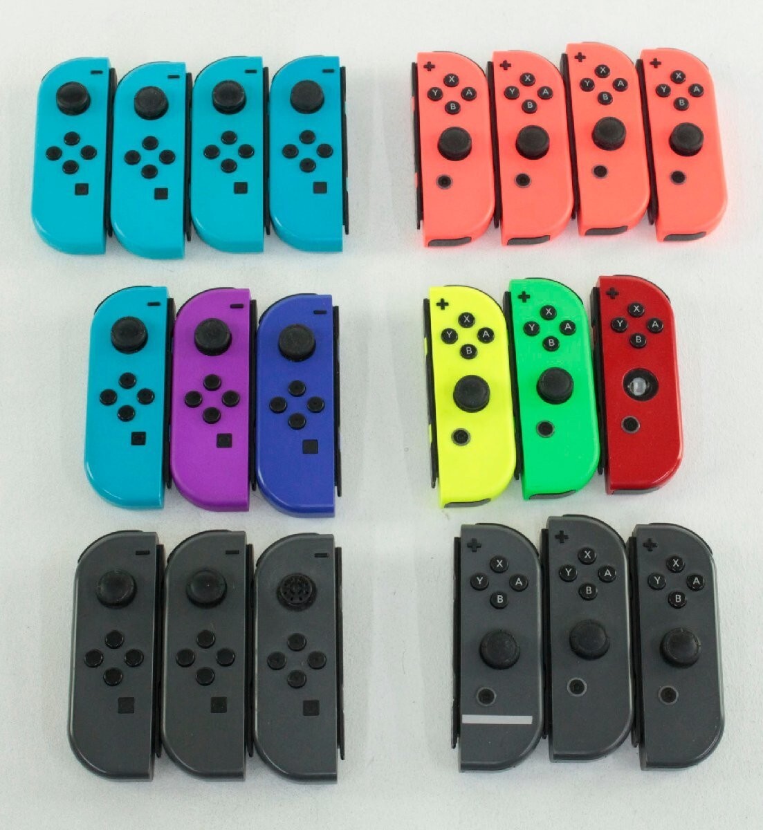 Nintendo Switch Joy-Con controller set of 20 junk random color | eBay