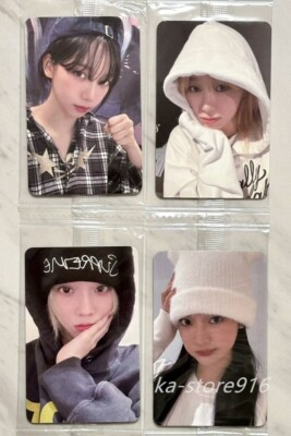 aespa popup armageddon カリナ　4枚セット AESPA 1ST ALBUM ARMAGEDDON ALL VERSION PHOTOCARD OFFICIAL KARINA