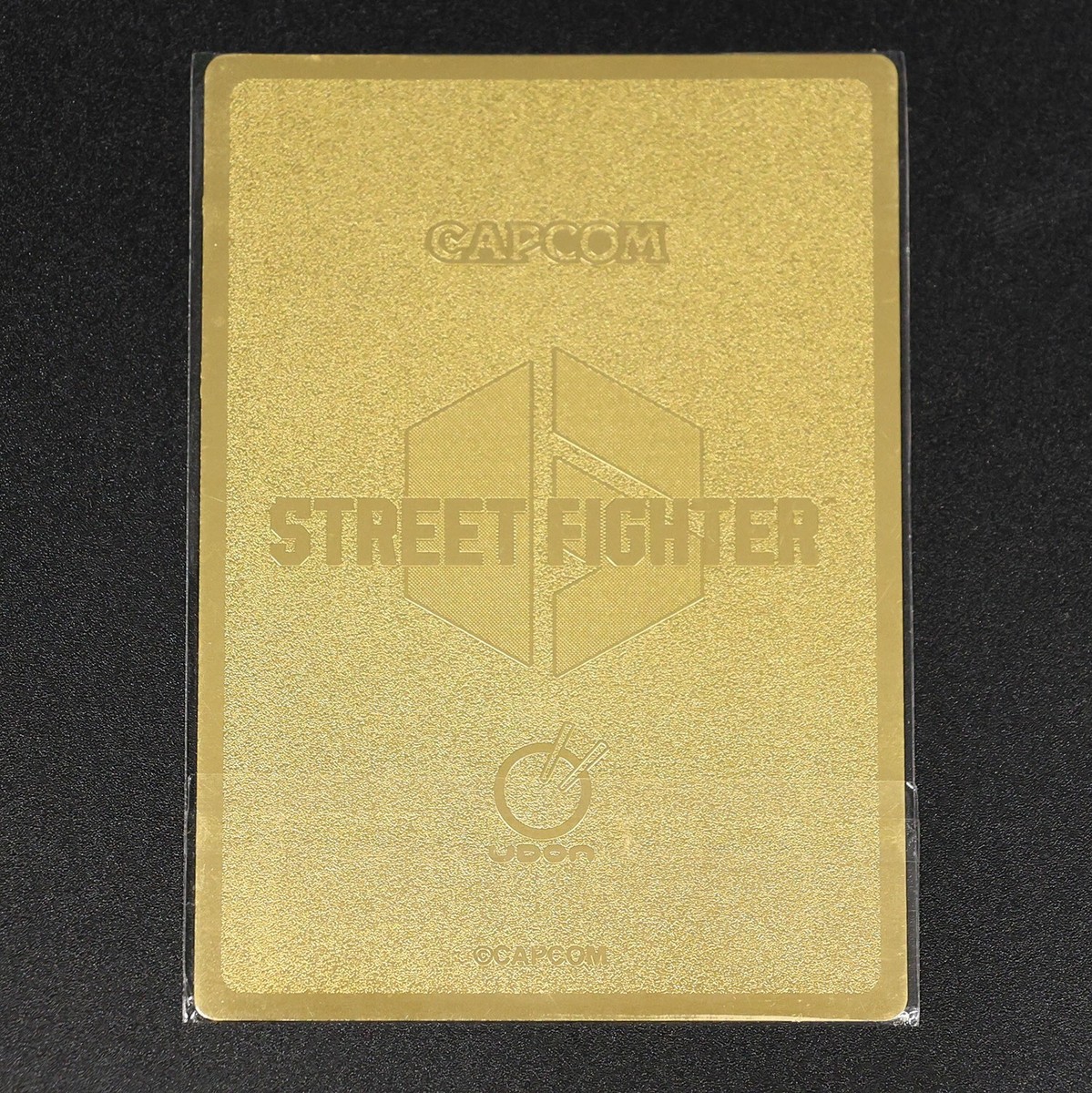 UDON Street Fighter 6 JAMIE Gold Metal Card #4 Promo Capcom SF6