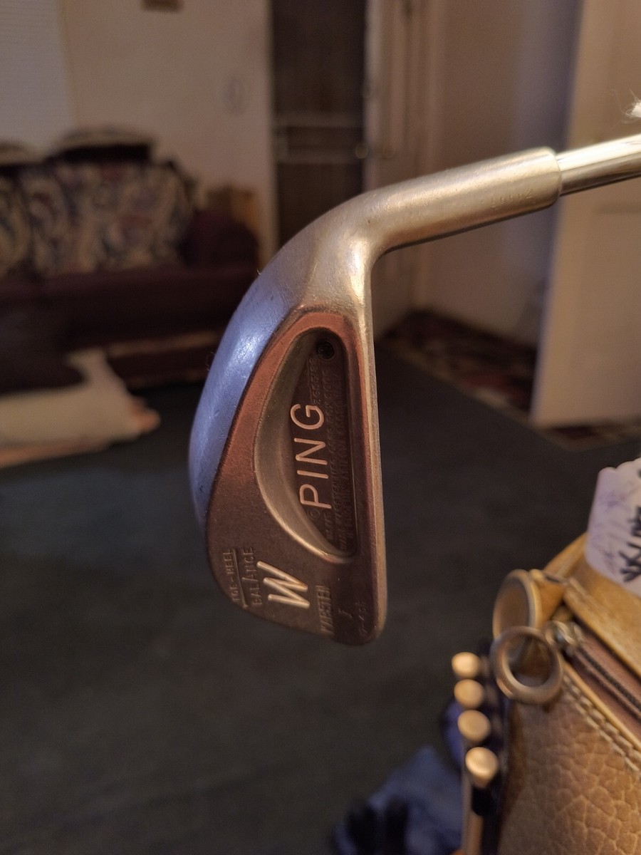 PING Karsten 1 アイアンセット ヴィンテージ PING Karsten 1 Black Dot Iron Set Men's RH Regular Flex