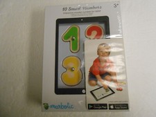Marbotic 10 Smart Numbers -Interactive Wooden Numbers for Tablet Educational Toy