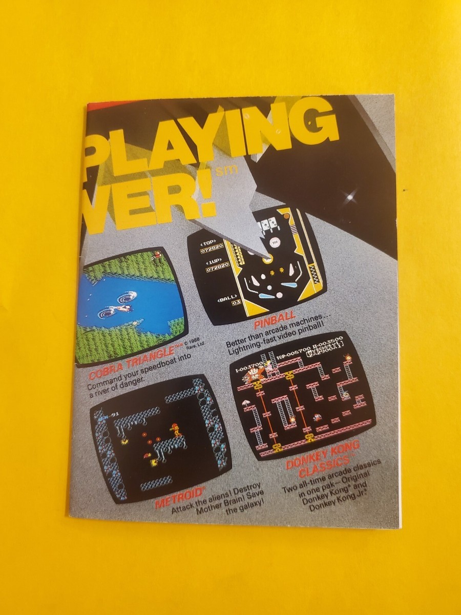 Nintendo NES - Now You're Playing With Power - 1989 Vintage Poster