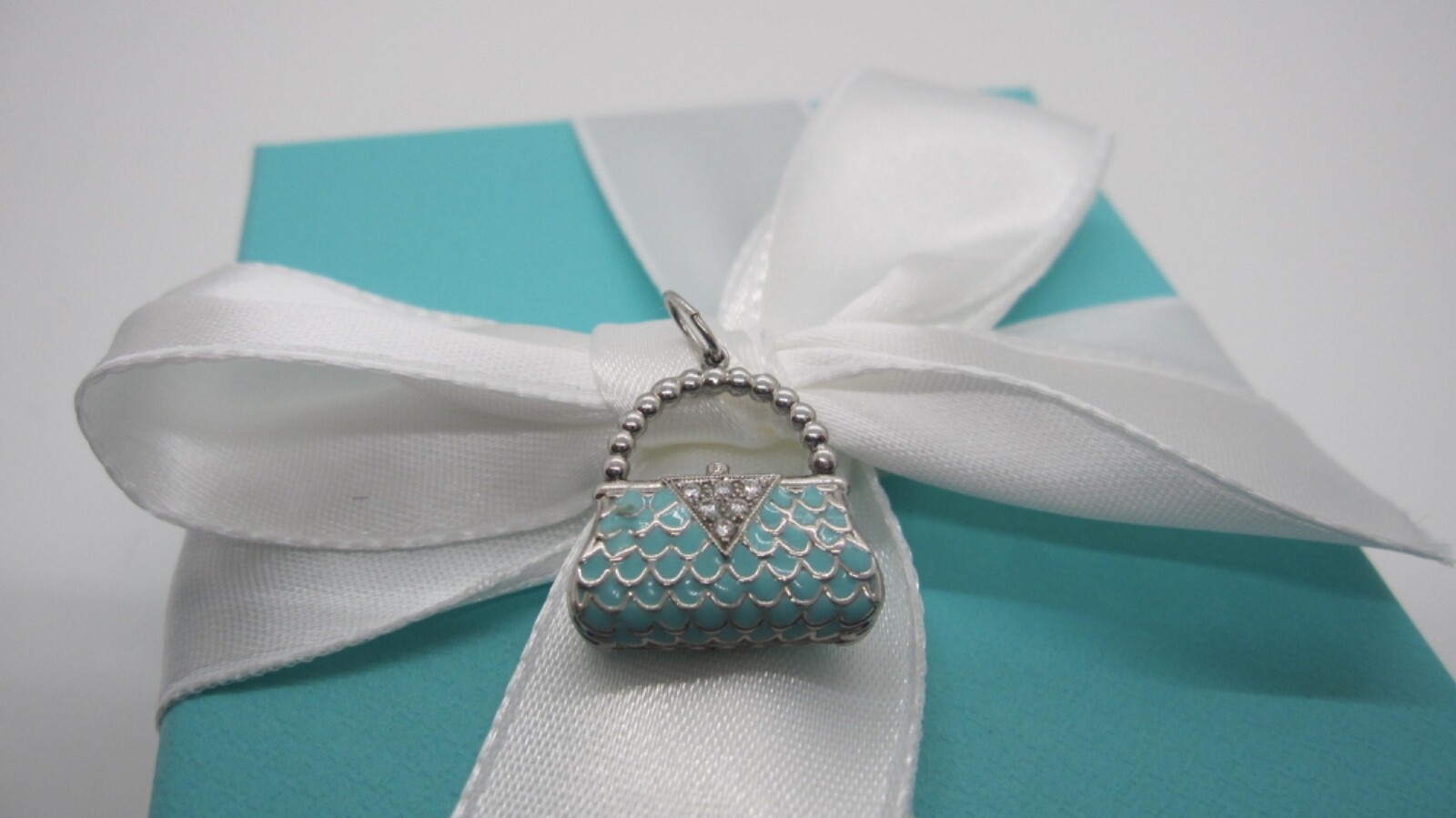 tiffany purse charm