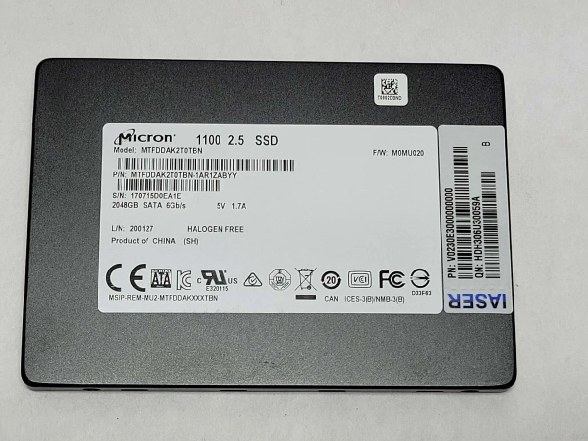 Micron 2TB Solid State Drives for sale | eBay