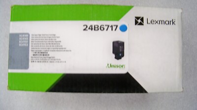 Lexmark 24B6717 (XC4140 XC4150) Genuine Cyan Toner Cartridge OEM New In Box