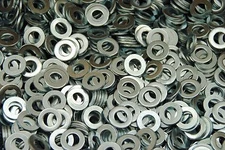 (1000) Metric M10 Flat Washers - Zinc Plated 10mm