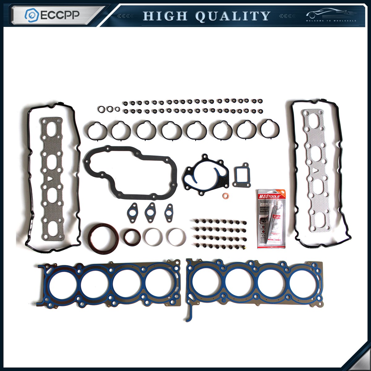 ECCPP Head Gasket Set For 04-13 Nissan Titan Pathfinder Armada