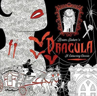 Dracula by Bram Stoker  Adult Colouring Book NEW