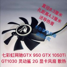 Graphics Card Cooling Fan For Colorful Netcar GTX 950 GTX 1050Ti GT1030 2G  