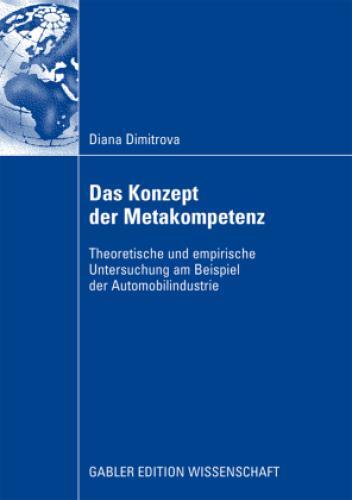Thumbnail - Metakompetenz Untersuchung Zum Konzept Der Metakompetenz Am Beispiel