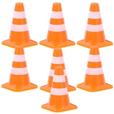 Model Traffic Cones Traffic Road Cones Construction Toys Model Traffic Signs