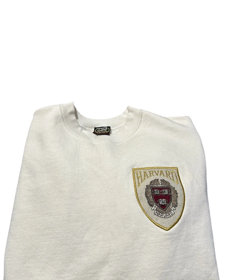 Harvard University Vintage Gold Image Crewneck Men’s Size XL - Image 3 of 4