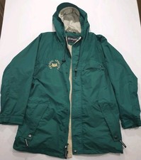 Vtg 90s Sportsmaster Made in USA Insulated Parka National Armature Jacket M