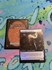 DIY Charismatic Conqueror Extended Art Foil Mtg Play Test Card