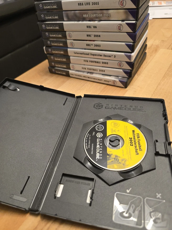 11 Spiele Nintendo GameCube f1 fifa nba nhl iss wii  NGC Game Cube pal cib 03 04 - Bild 2 von 4