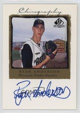 1999 SP Top Prospects Chirography Ryan Anderson #RA Auto 15ul