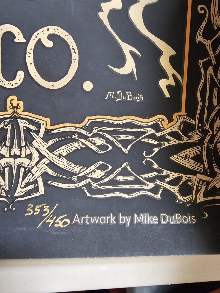 Black Sabbath 2016 Tour Poster Denver Colorado - Image 4 of 4