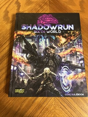 Shadowrun, Sixth World Core Rulebook (Catalyst Game Labs) HC - VERY GOOD