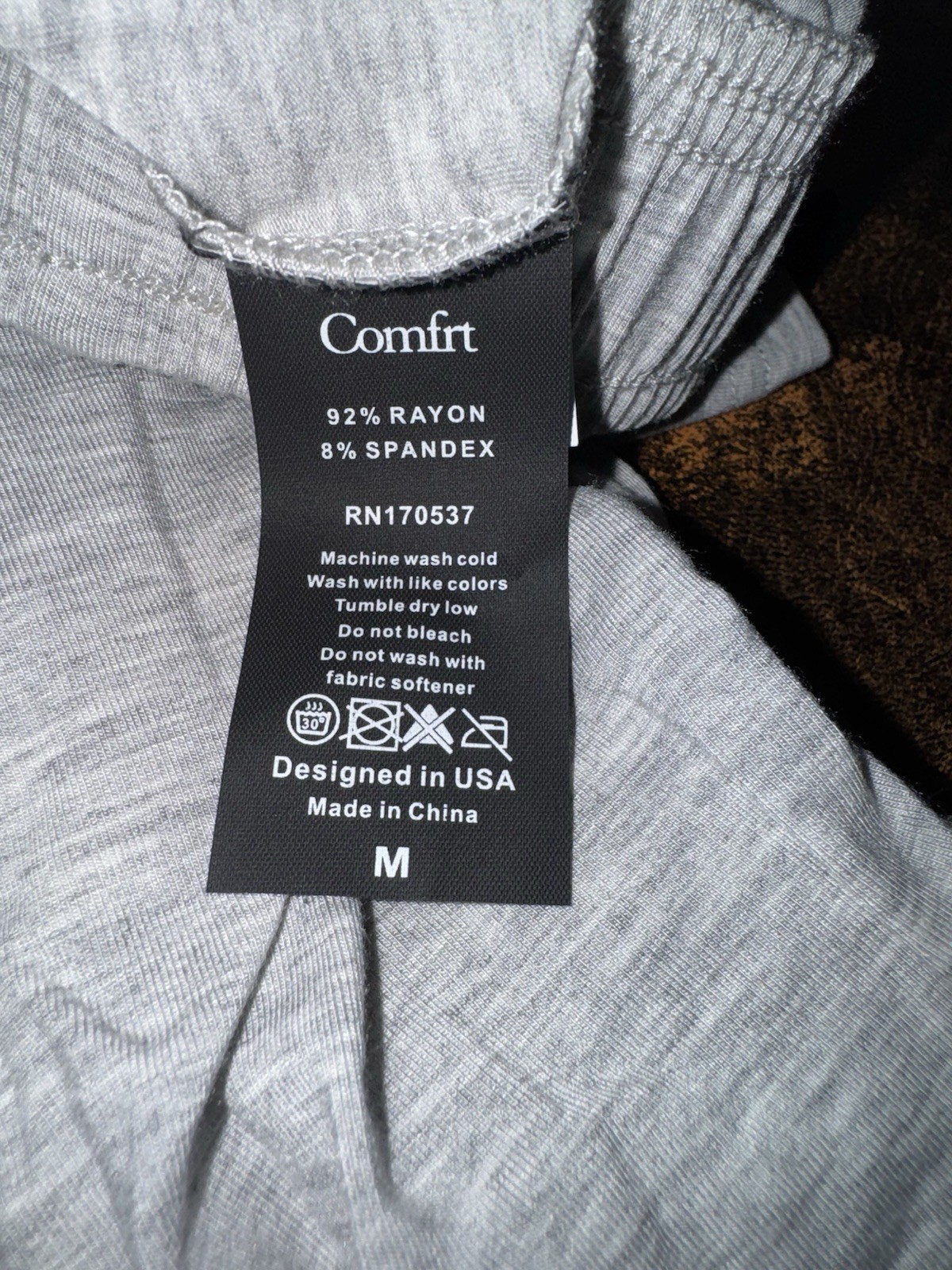 NWOT Comfrt Cloud Lounge Pants Light gray Medium New