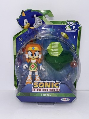 Sonic the Hedgehog Tikal Action Figure with Master Emerald   Jakks Pacific