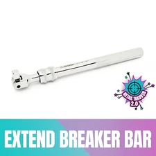 JobSmart 1/2" Drive Extendable Breaker Bar 11–17 in Heavy Duty Ratchet Handle