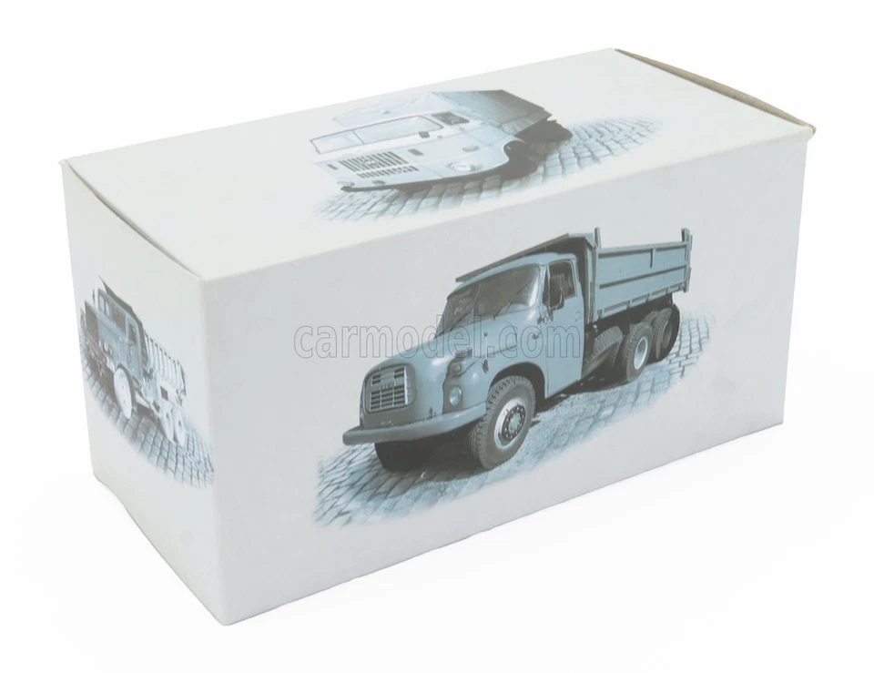 MODELLINO CAMION STATICO ATLAS STAR 20 TRUCK TELONATO 2 ASSI 1948 BIANCO 1/43 - Immagine 4 di 4