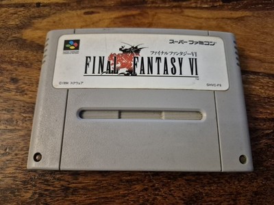 Final Fantasy VI 6 Nintendo Super Famicom SNES SFC Japan Import UK Versand
