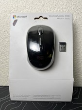 Microsoft Wireless Mobile 3500 Mouse Model No 1571, 1496 black Brand New Sealed